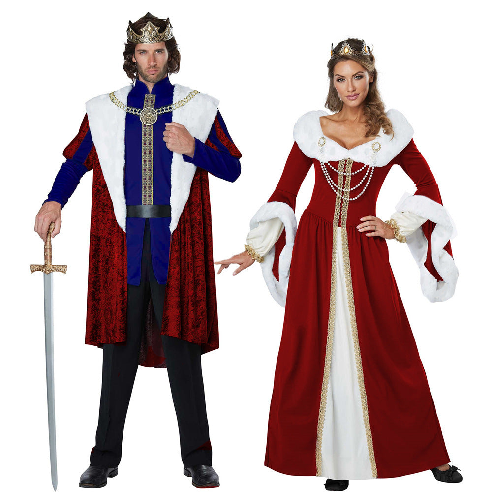 Camelot, Vintage Wedding Court Dress Queen and King, Stage Costume