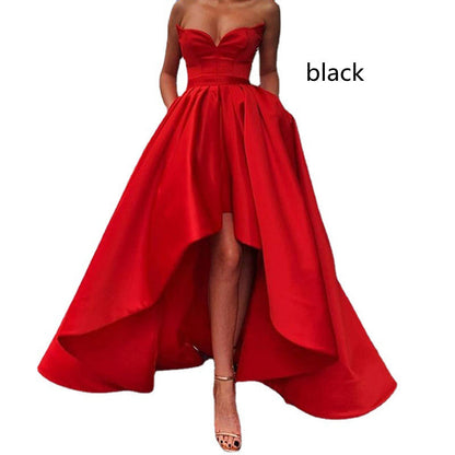 Scarlett, Lovely Ladies Evening Dress With Strapless Sexy Sweet Heart Neck Line