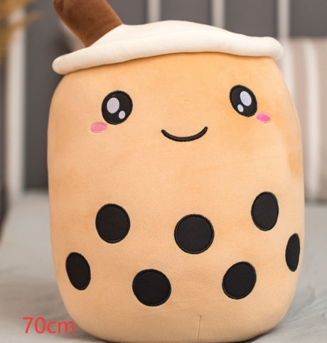 Boba, Cute Plush Stuffed Boba Tea Cup, Toy Bubble Tea Pillow Cushion Kids Gift