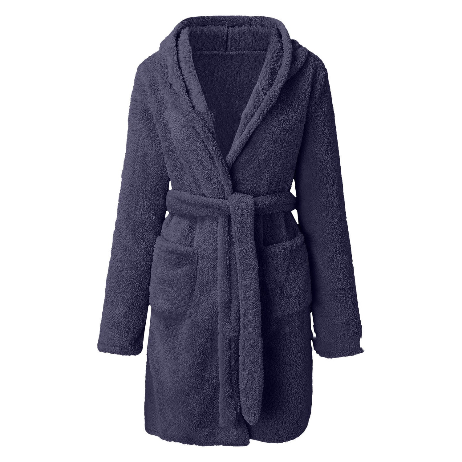 Craftsman, Velvet Winter Bath Robe For Women, Thick Warm and Soft Sleepwear/Lounger Robe