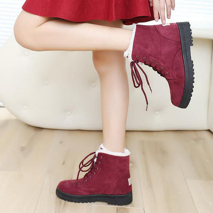 Clarise, Winter Snow Boots, Warm Plush Ankle Boots For Women