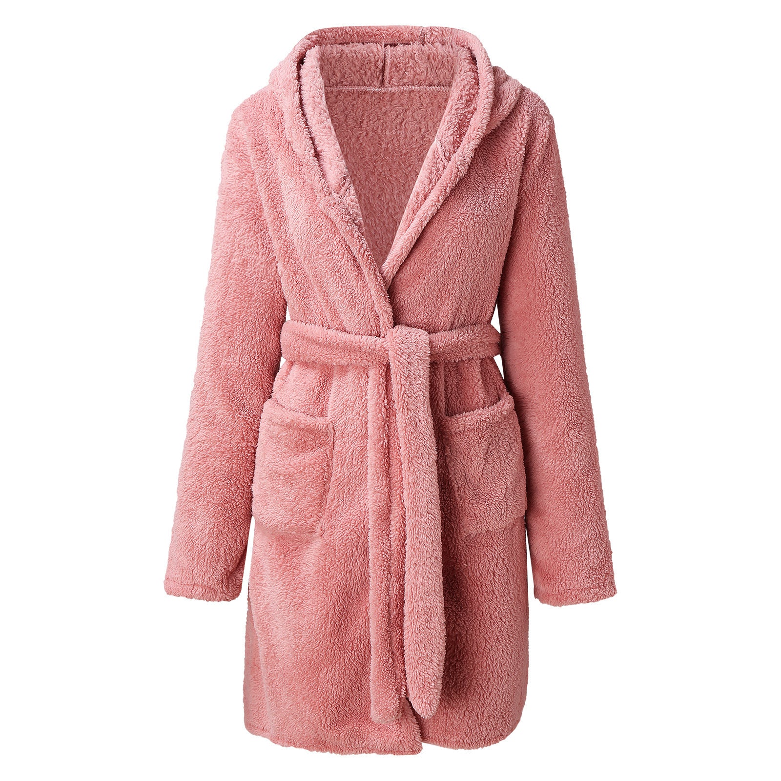 Craftsman, Velvet Winter Bath Robe For Women, Thick Warm and Soft Sleepwear/Lounger Robe