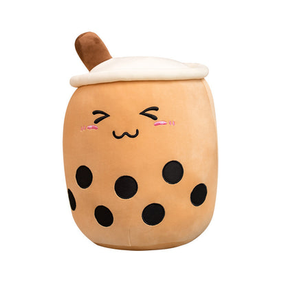 Boba, Cute Plush Stuffed Boba Tea Cup, Toy Bubble Tea Pillow Cushion Kids Gift