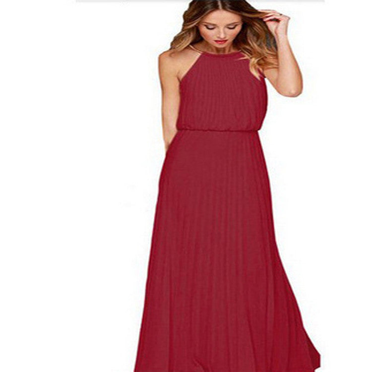 ACCENTS, Fashionable Long Formal Halter Top Evening/Bridesmaids Gowns for Women