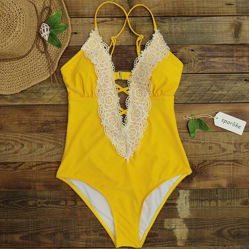 The Coastal, Deep Plunge, Summer Beach Swimwear