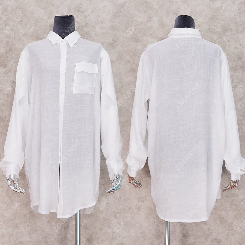 Sun Down , Wind down in this Soft Sheet Light Weight Beach Blouse with Pocket