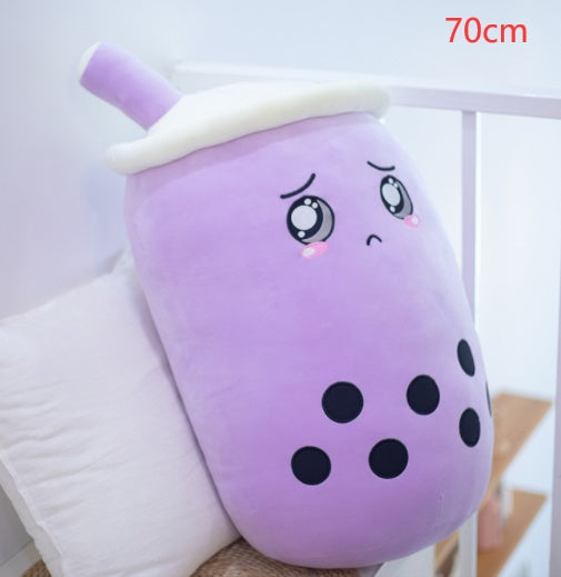 Boba, Cute Plush Stuffed Boba Tea Cup, Toy Bubble Tea Pillow Cushion Kids Gift