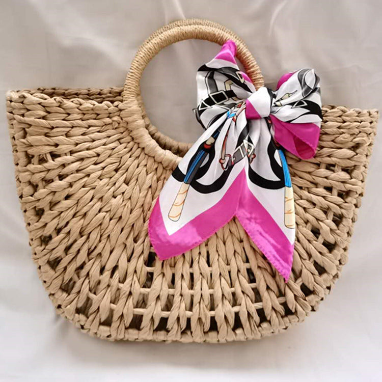 Beach Vacation Handbag, Suggestions: Go to Scarfs and find the perfect necktie/hair tie to compliment your outfit