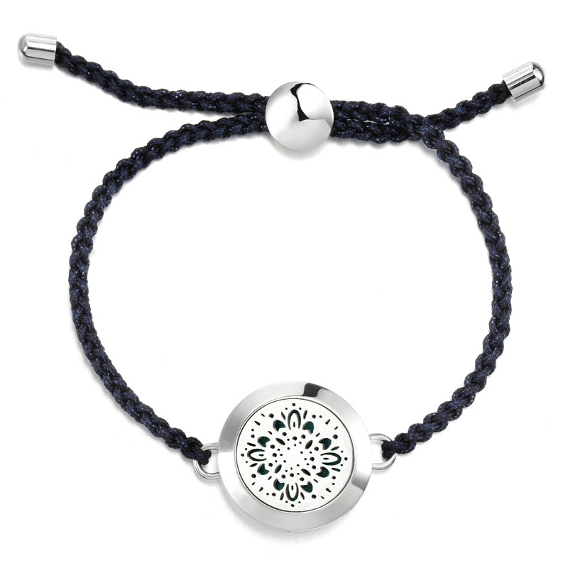 Aromatherapy perfume woven bracelet