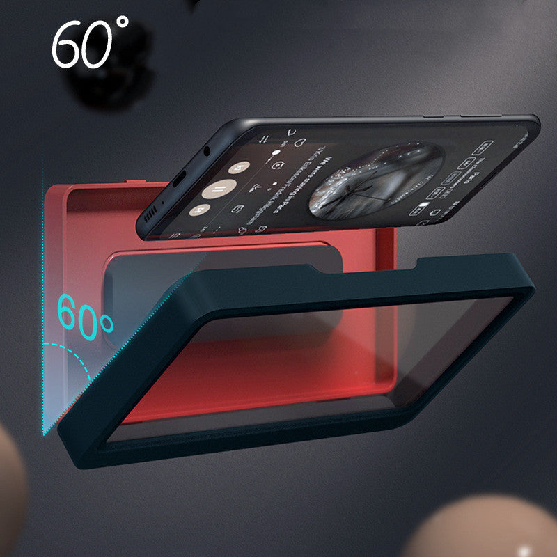 Bathroom Waterproof Wall Mounted Phone Case, Anti-fog