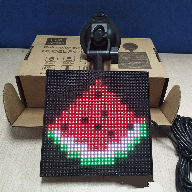 Full-Color Bluetooth Emoticon Car Led Display / Wall Display