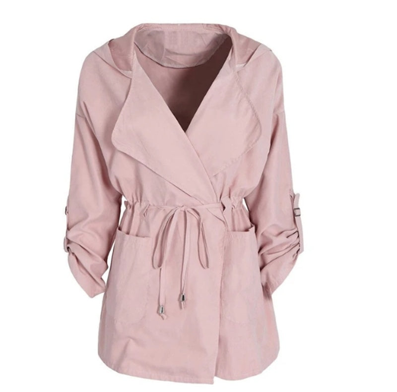 Perfectly Pink, Spring Womens Jackets Streetwear Casual