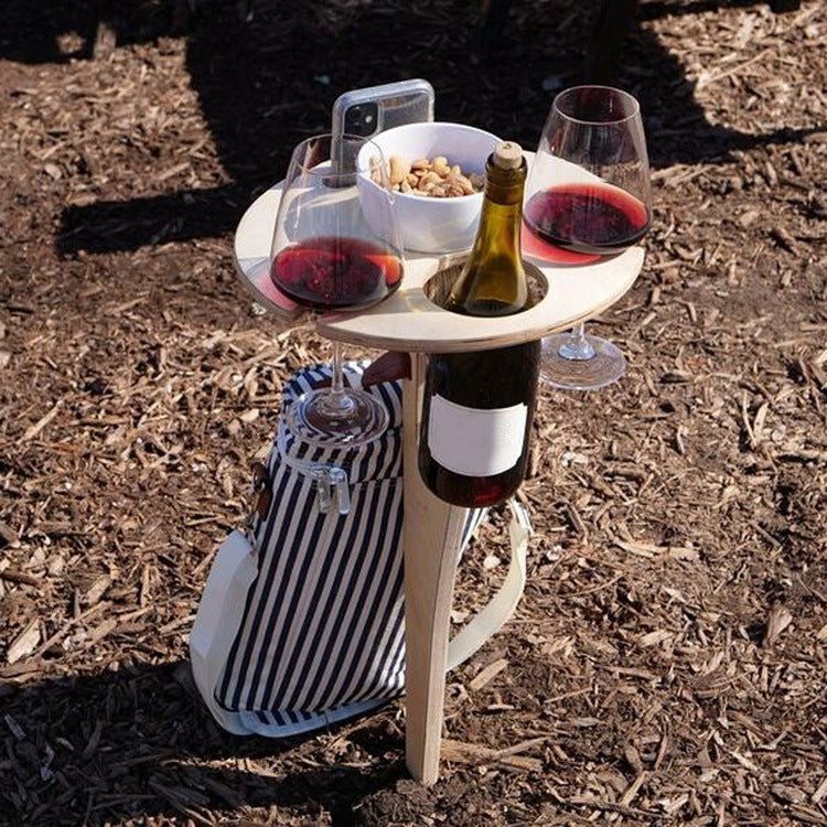 Hostess, Outdoor Detachable And Foldable Wine Table