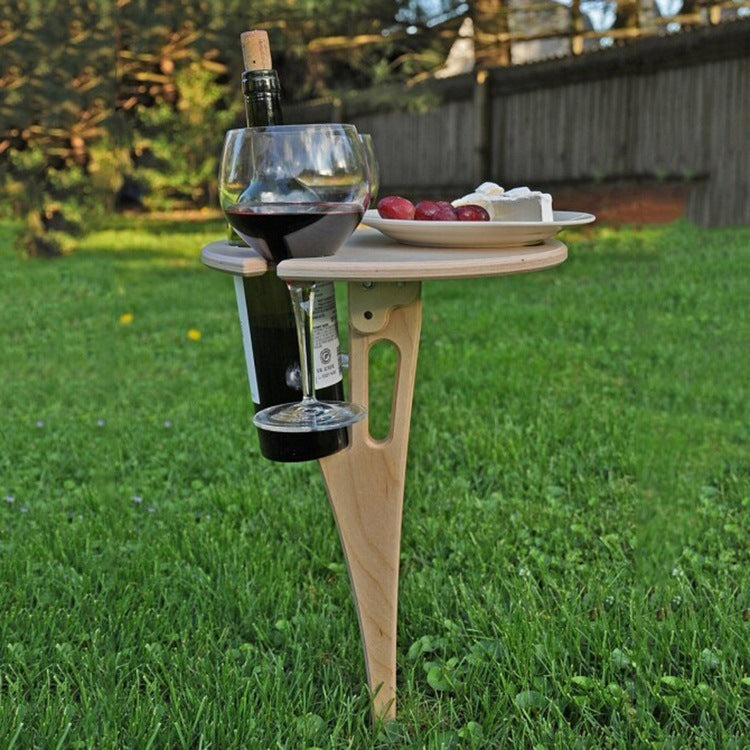 Hostess, Outdoor Detachable And Foldable Wine Table