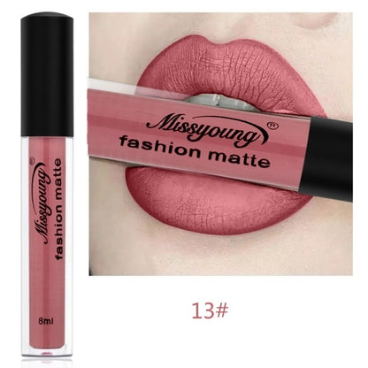 Missyoung, Liquid Lipstick, Non-Stick Matte Makeup