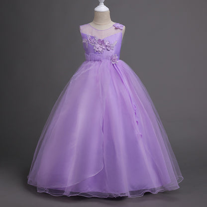 Pettiskirt, Girls Princess Formal Occasion and Wedding Party Gowns