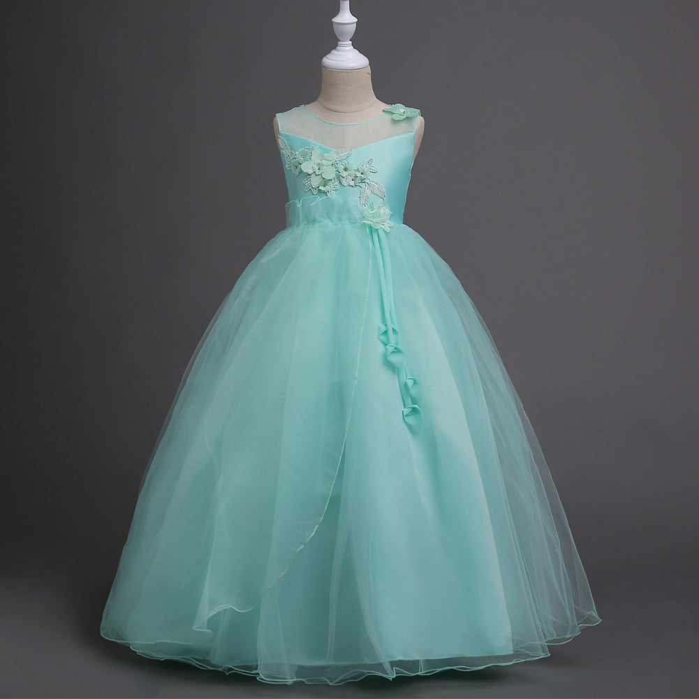 Pettiskirt, Girls Princess Formal Occasion and Wedding Party Gowns