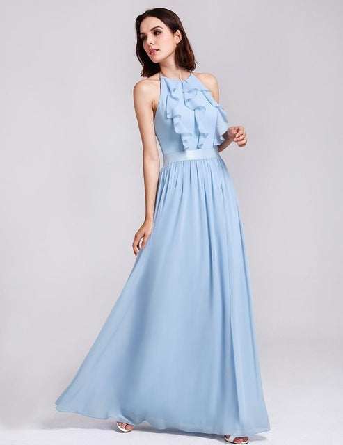 Chiffon Maid, Multi Style Bridesmaid Long Dresses for Women