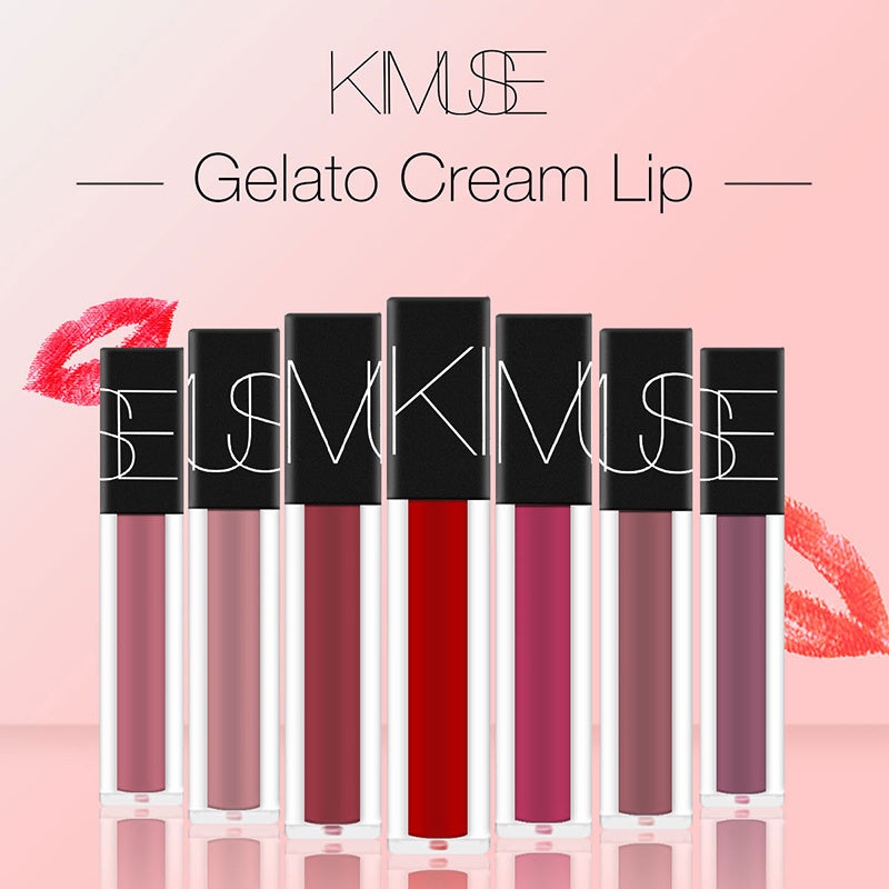 KIMUSE Makeup, Matte Smooth Lipstick,  Liquid Lipstick Matte Waterproof