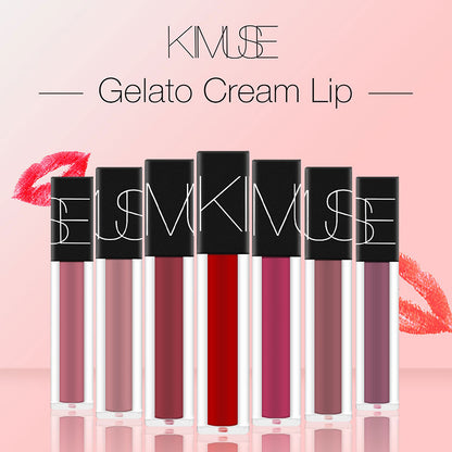 KIMUSE Makeup, Matte Smooth Lipstick,  Liquid Lipstick Matte Waterproof