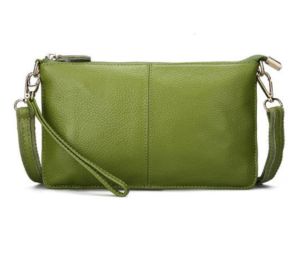 Grab and Go, Lady Cowhide Clutch in Fashion Colors, Perfect for Dinner or Leisure   Outing