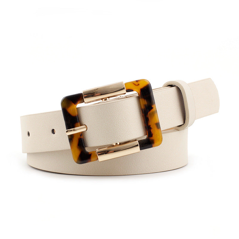 Wild Style, Classic Leopard Print Buckle Belt