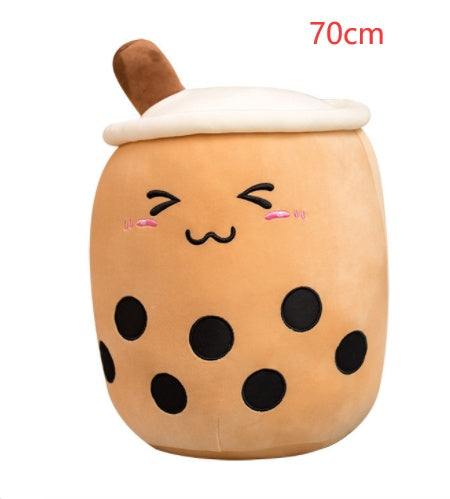 Boba, Cute Plush Stuffed Boba Tea Cup, Toy Bubble Tea Pillow Cushion Kids Gift