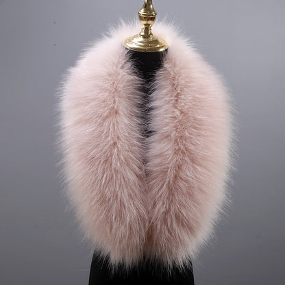 FOX, Plush Faux Fur Collar Scarf