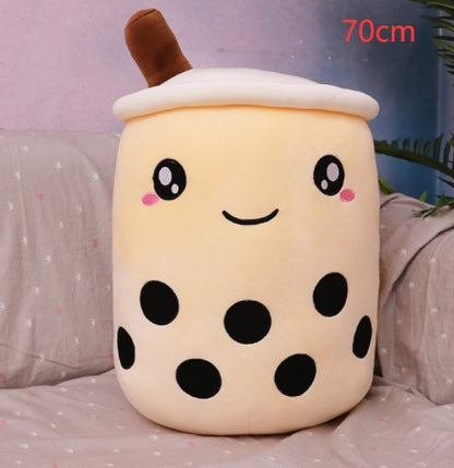 Boba, Cute Plush Stuffed Boba Tea Cup, Toy Bubble Tea Pillow Cushion Kids Gift