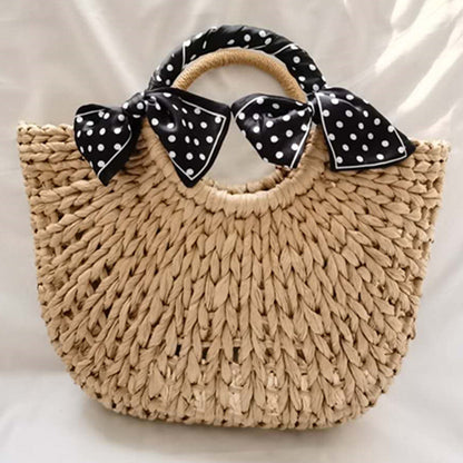 Beach Vacation Handbag, Suggestions: Go to Scarfs and find the perfect necktie/hair tie to compliment your outfit