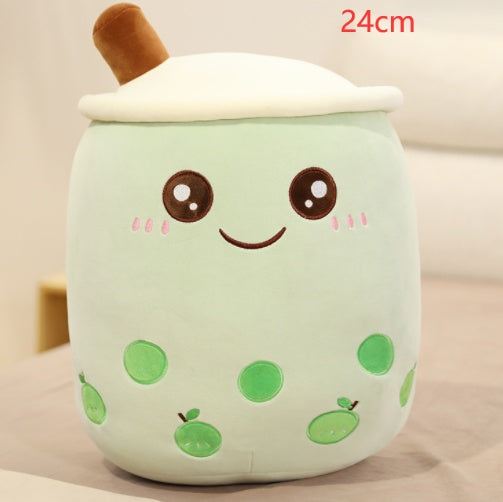 Boba, Cute Plush Stuffed Boba Tea Cup, Toy Bubble Tea Pillow Cushion Kids Gift