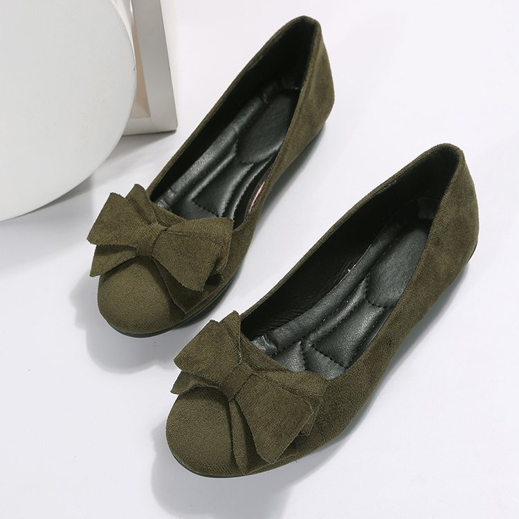 Cozies, Fashion Bow knot Flat Shoes, Casual Round Toe Loafers