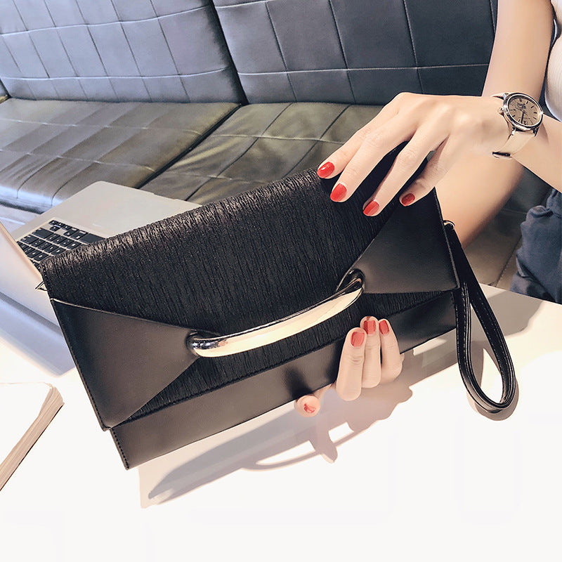 Out All Night, Elegant Clutch Bag with Convertible Shoulder Strap