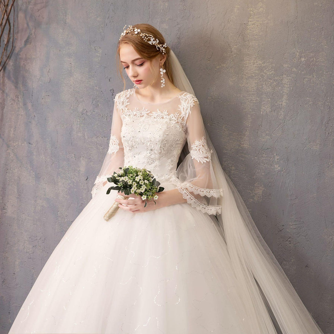 Reminiscent,  Beautiful Bridal Ball Wedding Dress