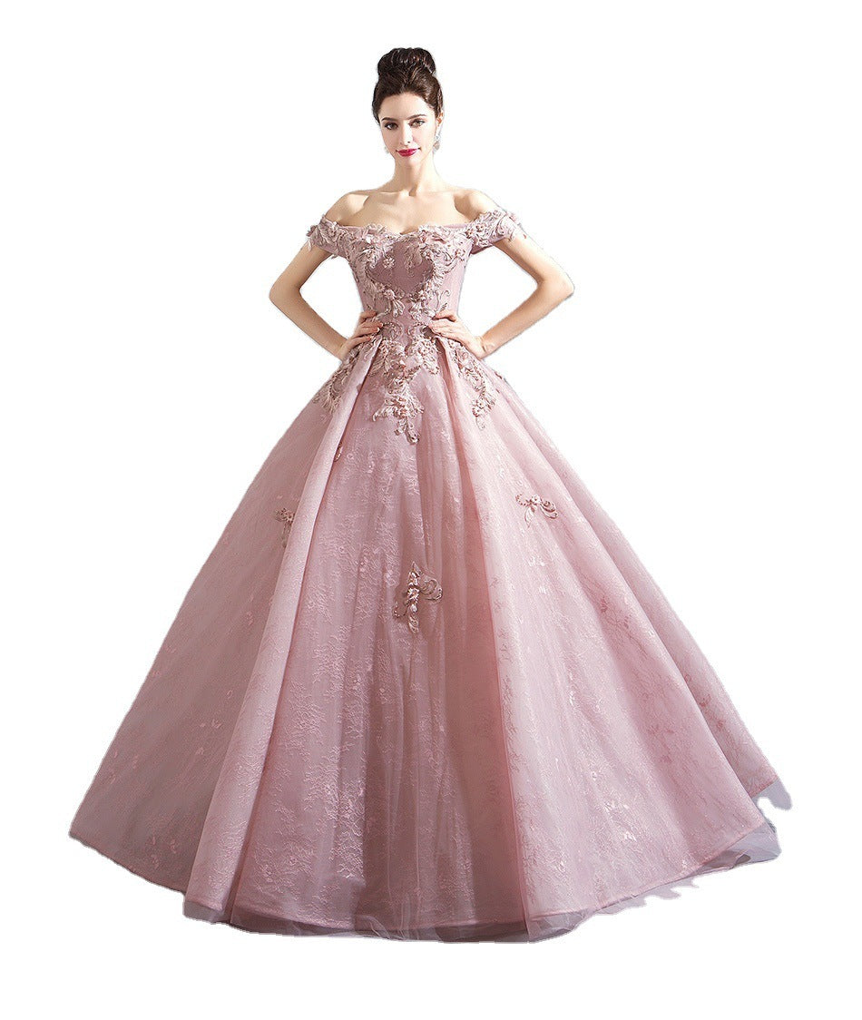 Ivannia, Luscious Blush Pink Wedding Dress/Formal Occasion Gown