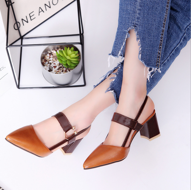 Executive, Sexy Woman Boss, Wide 2&quot; Heel with Pointed Toe
