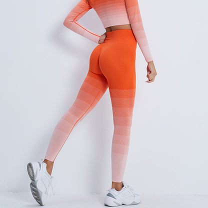 Gradient,  Sports 2pc Running and  Fitness Suit, Workout Outfit for Women