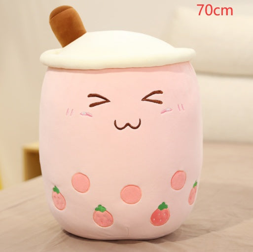 Boba, Cute Plush Stuffed Boba Tea Cup, Toy Bubble Tea Pillow Cushion Kids Gift