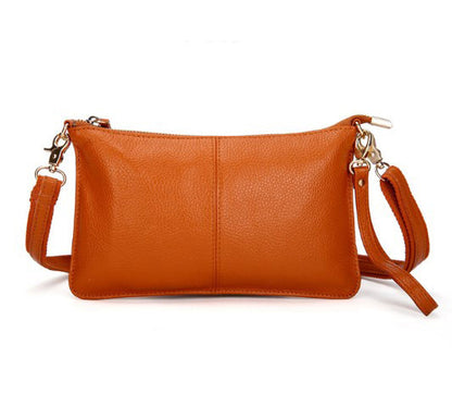 Grab and Go, Lady Cowhide Clutch in Fashion Colors, Perfect for Dinner or Leisure   Outing