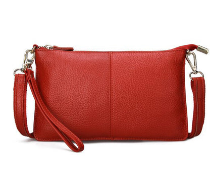 Grab and Go, Lady Cowhide Clutch in Fashion Colors, Perfect for Dinner or Leisure   Outing