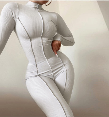 Reverse, Design Sense High Waist Slim Breathable Leisure Sports Suit