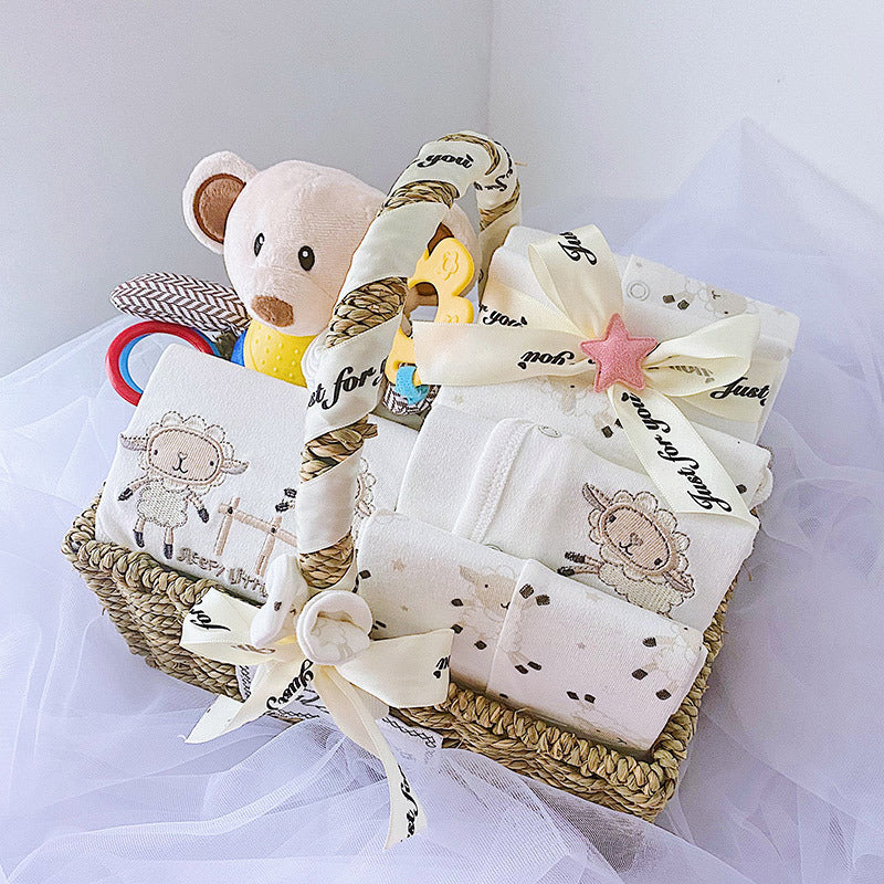 Newborn Baby Boy Clothes Gift Sets, Gift Box Autumn And Winter Style