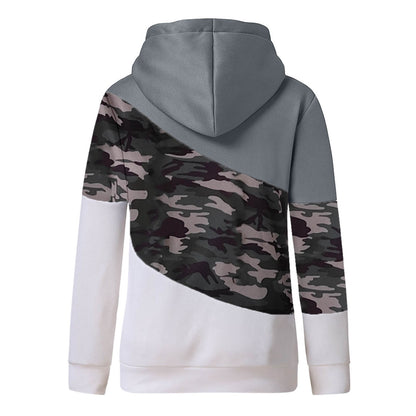 H.E.R., Women Camouflage Hoodie Sweatshirt