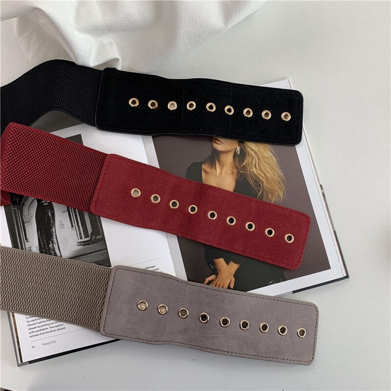 Fall Fashion Waist Cinching Ladies Belt