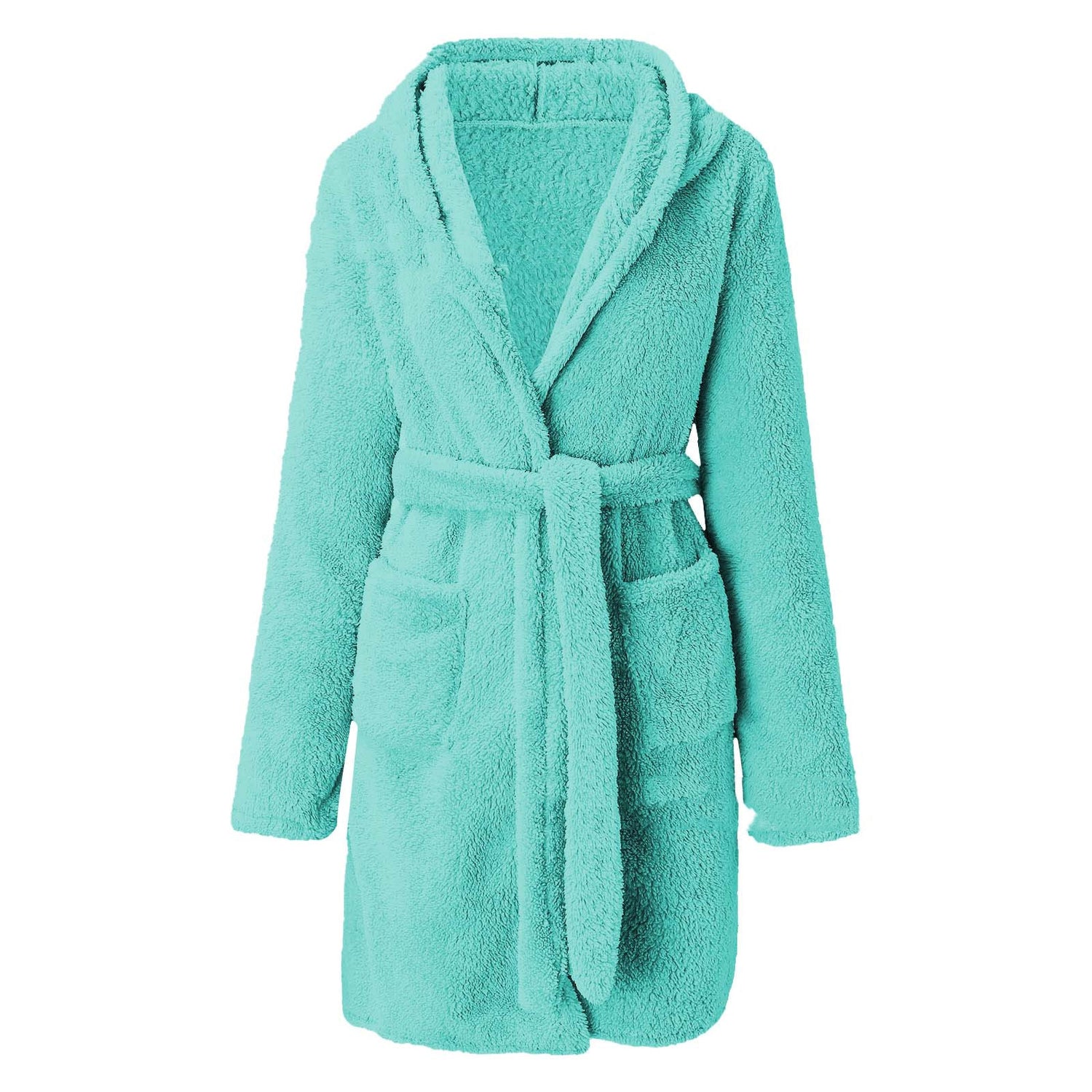 Craftsman, Velvet Winter Bath Robe For Women, Thick Warm and Soft Sleepwear/Lounger Robe