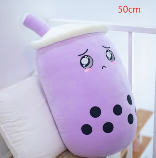 Boba, Cute Plush Stuffed Boba Tea Cup, Toy Bubble Tea Pillow Cushion Kids Gift