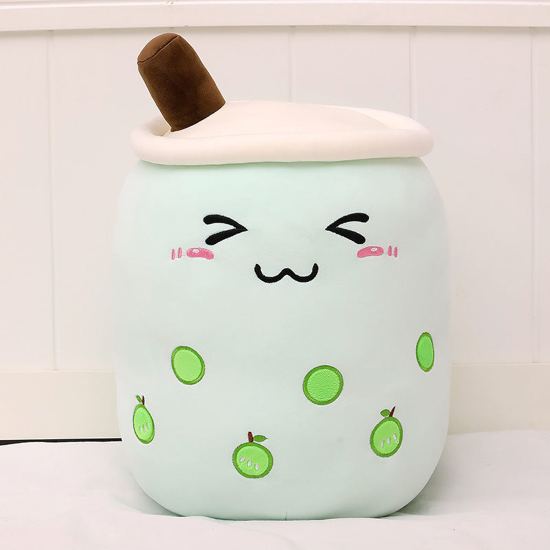 Boba, Cute Plush Stuffed Boba Tea Cup, Toy Bubble Tea Pillow Cushion Kids Gift