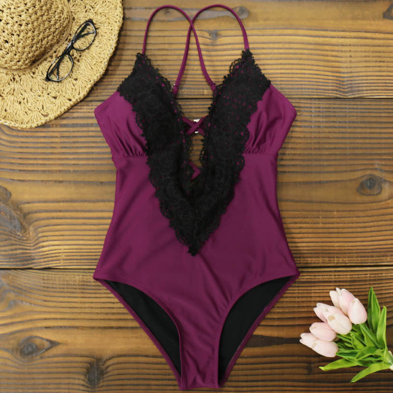 The Coastal, Deep Plunge, Summer Beach Swimwear