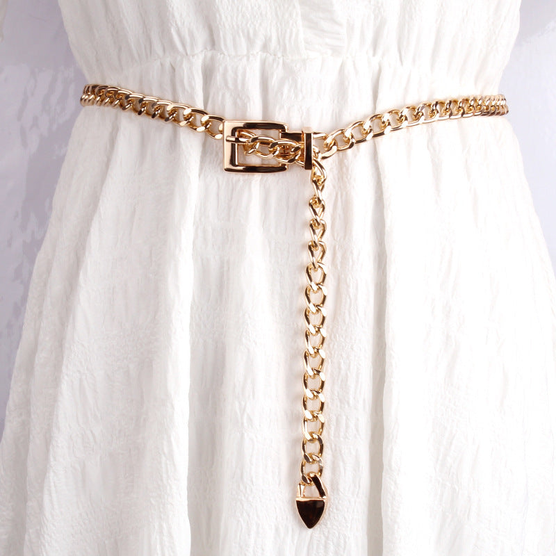 Never Out of Style, High Polish Fashion Waist Chain for Women