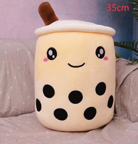 Boba, Cute Plush Stuffed Boba Tea Cup, Toy Bubble Tea Pillow Cushion Kids Gift